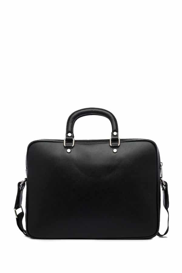 Elegant black laptop bag