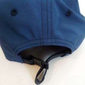 Blue visor hat